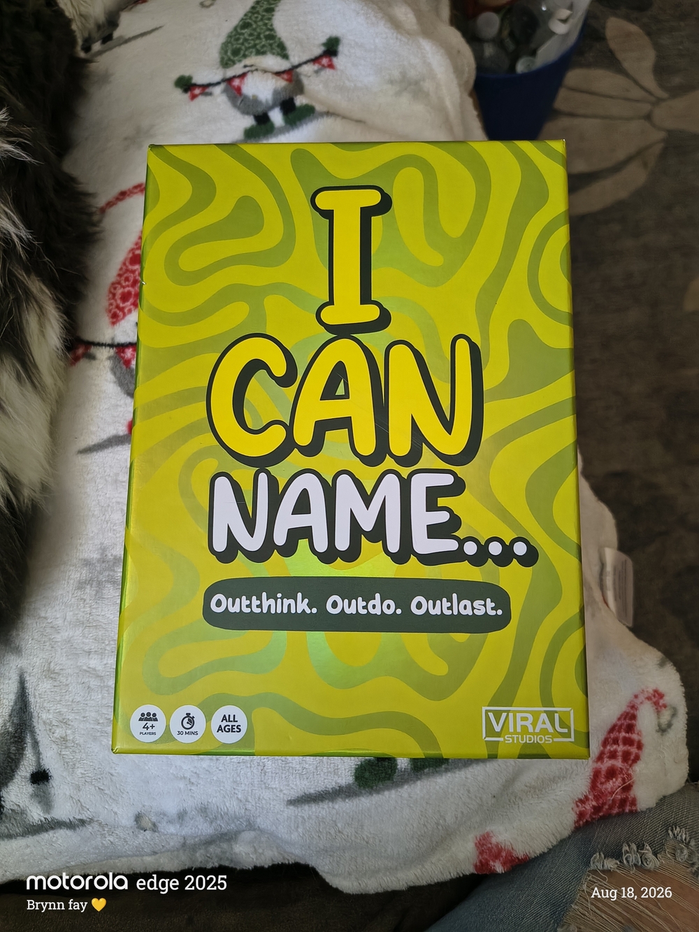 I Can Name Party Game – Green by
